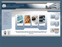 Tablet Screenshot of melewar-mig.com